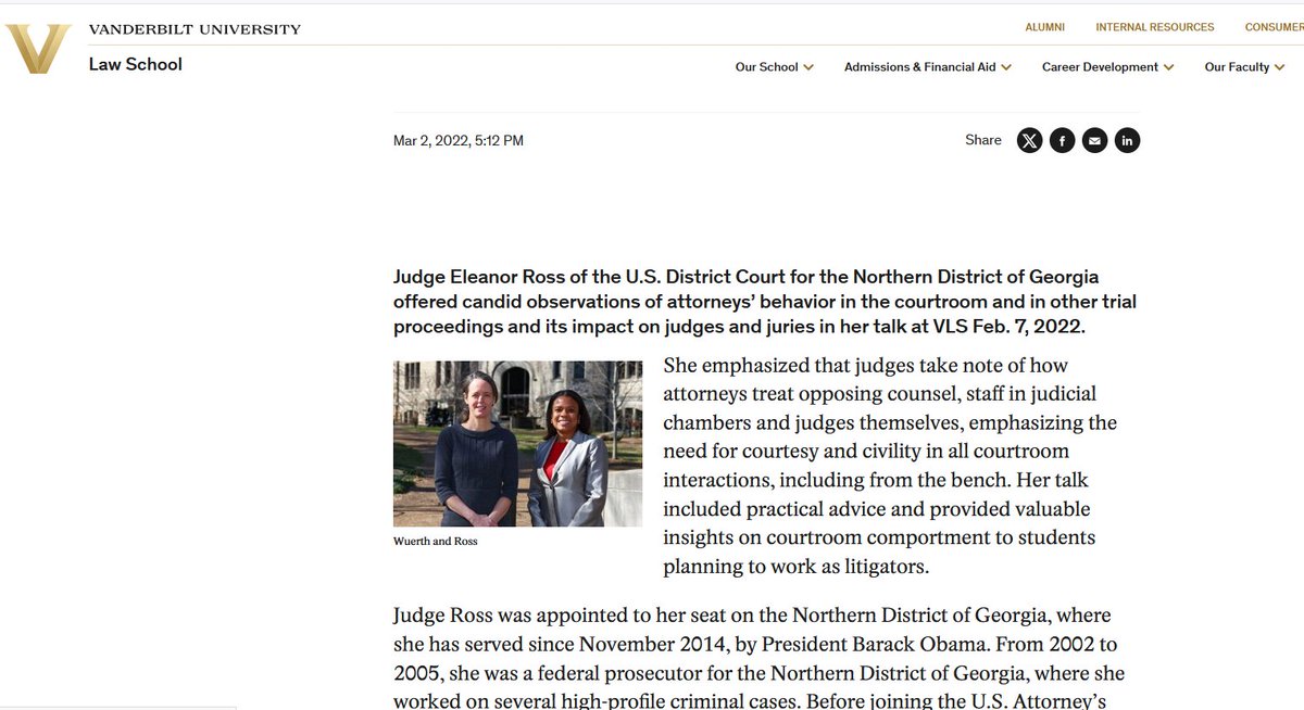 Eleanor Riss Eleanor Ross & Vanderbilt Law Something I highlight pretty often: U.S ...
