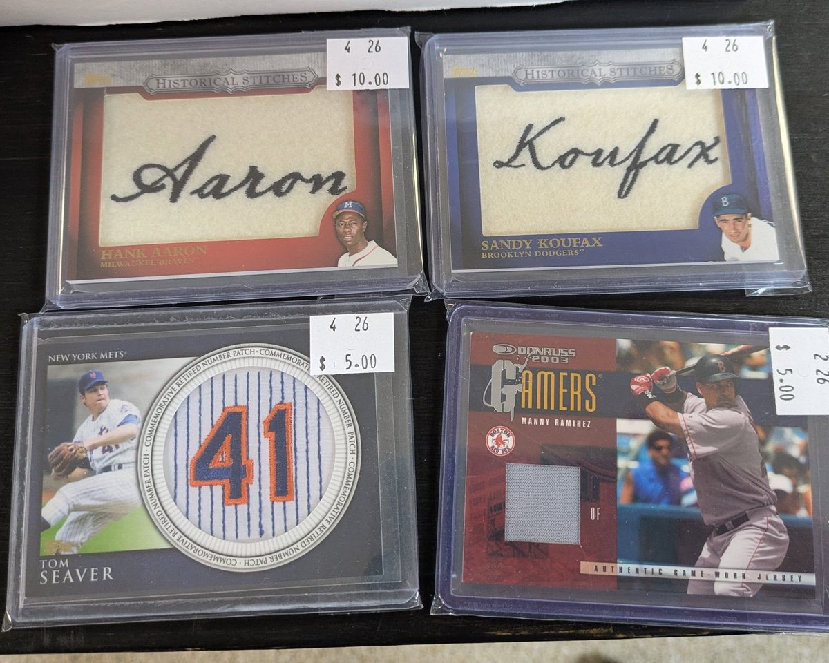 LogicCollecting's tweet photo. OPEN Today until 6 PM!

Lots of singles available as always! https://t.co/FZsNoM7jLQ