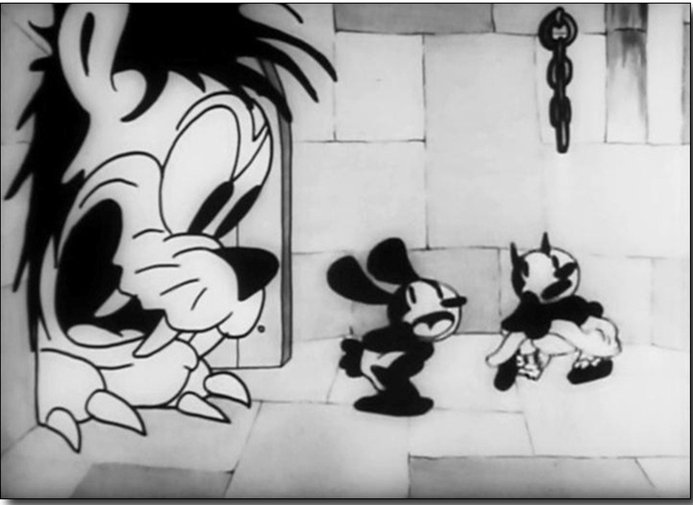 Disney_Wiki's tweet photo. Today marks the 98th anniversary of the animated short, "Oh What a Knight".
The film features Oswald the Lucky Rabbit trying to save his girlfriend Ortensia from her strict father, Pete, using unusual fighting skills, including him using his own shadow. https://t.co/UhqEciZE3f