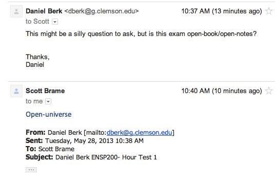 danielcberk's tweet photo. Just came across the most legendary email response of all time from my college professor 13 years ago. https://t.co/RPFNFRCe0x