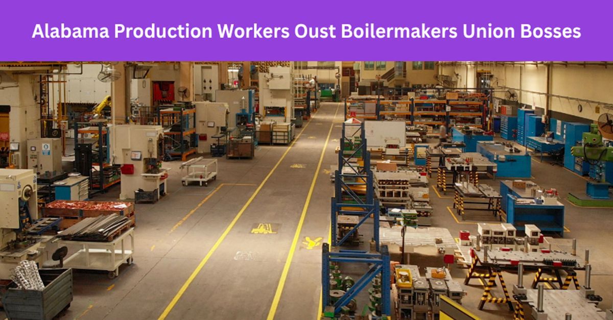 Inst4AW's tweet photo. Alabama Sherwin-Williams Production Site Workers Win Vote to Eject Boilermakers Union Bosses via @RightToWork https://t.co/UV05vlTRcE https://t.co/zlzOW7fAxj