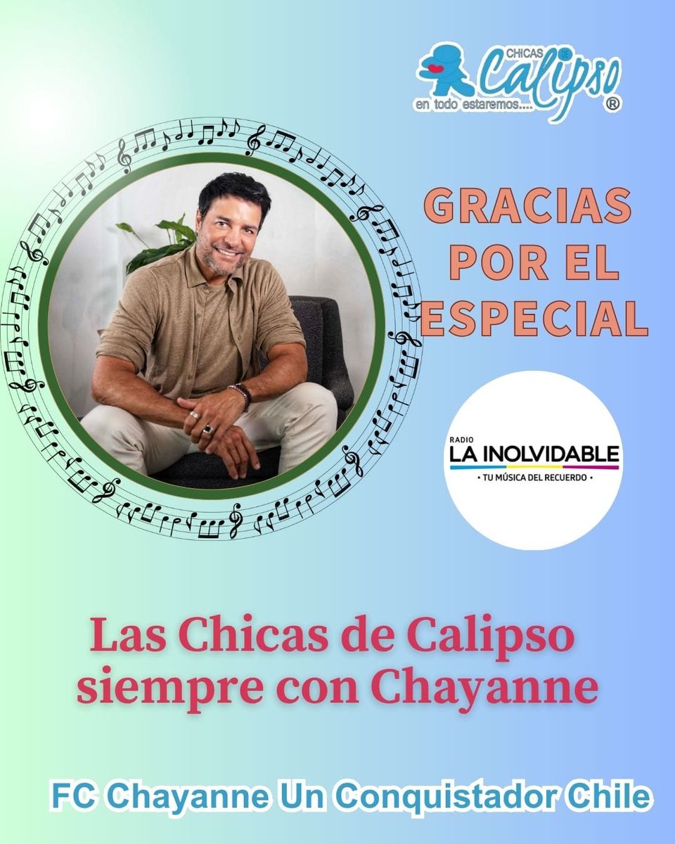 ccecapa's tweet photo. Gracias #Roxy de  #LaInolvidable  por #Provocame de nuestro @CHAYANNEMUSIC  saludos desde #PadreHurtado las  @CHICASDECALIPSO 💙💙🇨🇱💙💙💙🇨🇱🇨🇱 https://t.co/Afeh1j4XIW