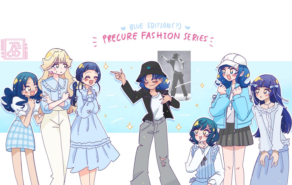 cherrieflavors's tweet photo. #プリキュア #precure
I think someone got the wrong color for a fashion series- https://t.co/MPPFrUrAXp