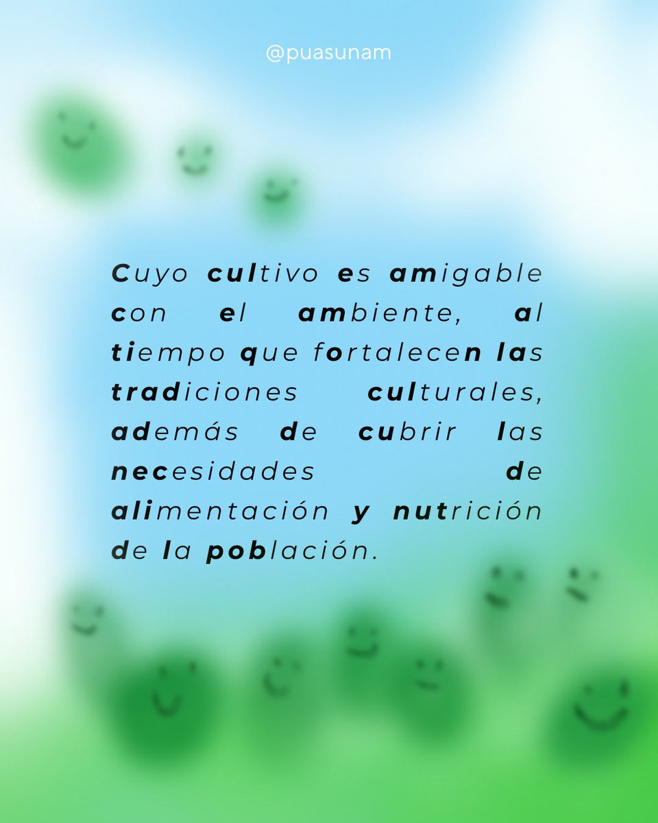Alimentación Sostenible UNAM tweet media