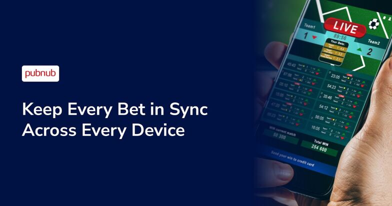 PubNub's tweet photo. Today, bettors expect updates immediately and without any delays. While this sounds like the obvious for every real-money gaming platform, the infrastructure required to support this is a massive undertaking.

Learn more about how you can implement bet syncing across every device that scales with your player worldwide: https://t.co/yCbcKpyZ9E