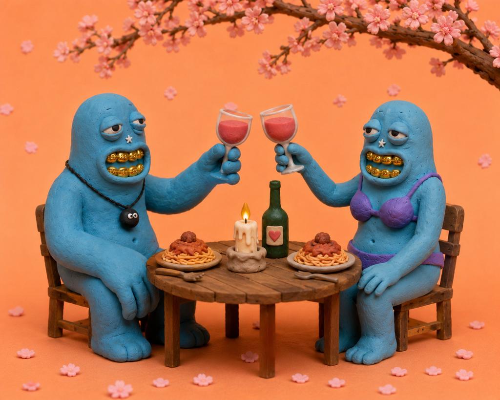 LUNXTLab's tweet photo. We went from survival mode to date night 🍷
In any case, we were very strange to humans.

@just_t00ns https://t.co/ZuQD3wS5vY