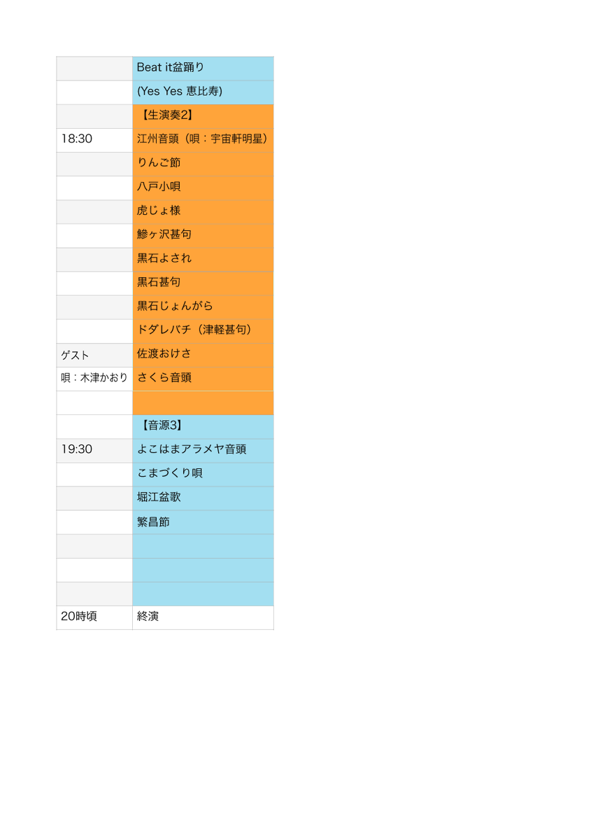 minyo_yutachita's tweet photo. 【セトリ公開🌸】
5/31（日）開催！
生演奏で踊れる盆踊りイベント「MIN-YOI'S 盆踊り」🍀
みなさんと楽しい時間を過ごせたら嬉しいです！

お願い事項・持ち物は画像をご確認ください。
もちろん手ぶら参加も大歓迎✨

🗓️5/31（日）
🕟16:30〜20:00（予定）
📍日本民謡協会ホール
🎫参加無料（投げ銭歓迎）

※当日はYouTube撮影が入るため、会場内のお客様が映り込む場合がございます。

みなさまのご参加、お待ちしております〜！

#みん盆