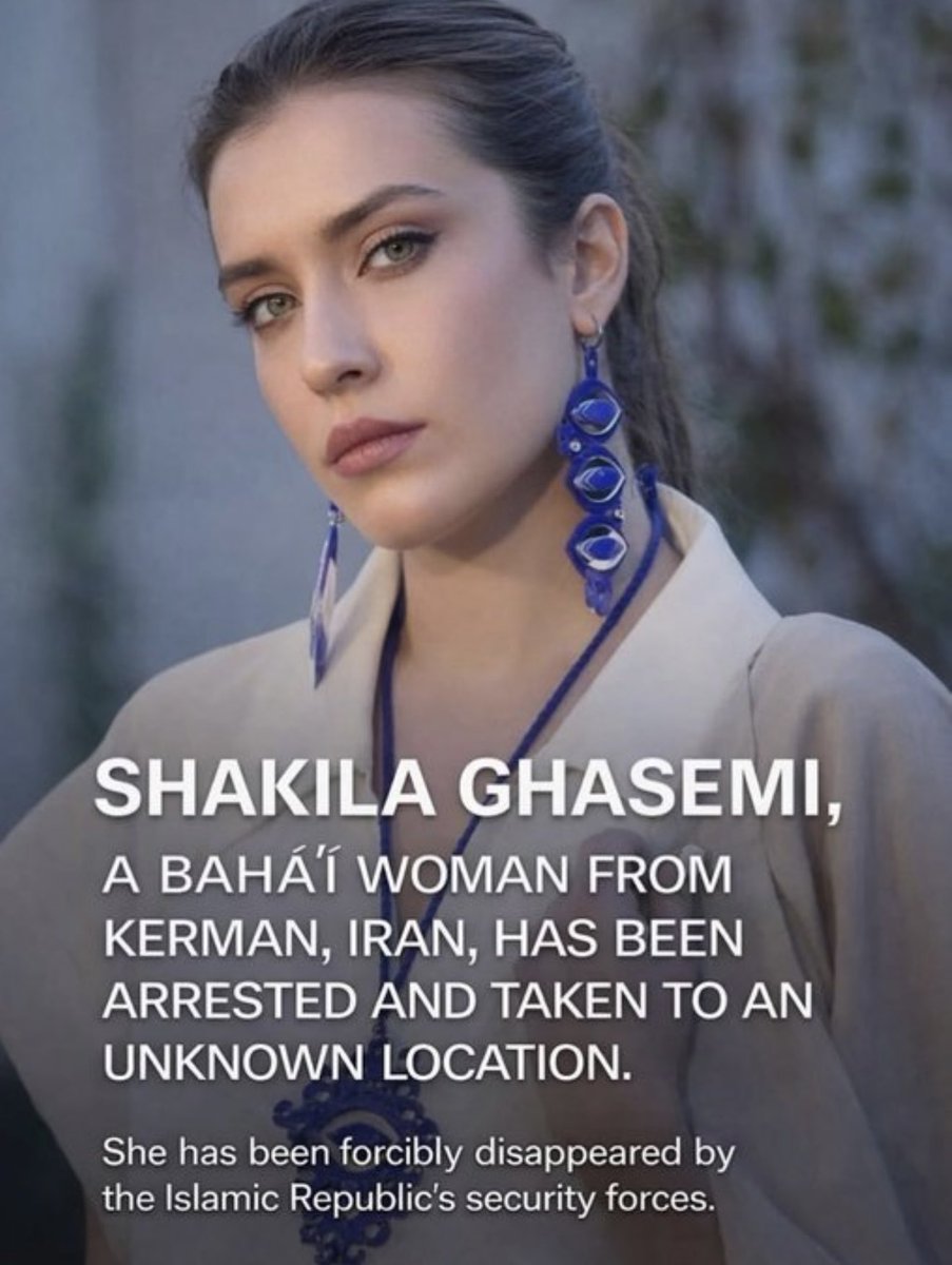 JanFadayeMeehan's tweet photo. "روز شصت و سوم": تا روز آزادی ات، هر روز صدای تو خواهم بود.

"Day 63":  I will be your voice  #Shakila_Ghasemi until the day of your release from the dreadful and unfair prison.

بیش از 110 روز از بازداشت ناعادلانه شکیلا بود، و شکیلا داره دوره حبسش رو در زندان انفرادی میگذرونه. صدای شکیلا باشید. 

It's been more than 110 days since Shakila is in the solitary confinement. Please be her voice in the international community.          

#DigitalBlackOutIran‌ 
#FreePoliticalPrisonersinIran

@Europarl_EN
@HillelNeuer
@AmnestyIran