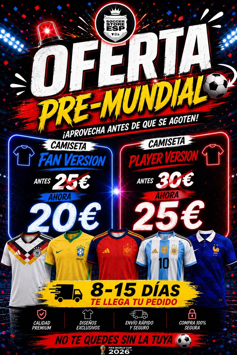 SoccerStoreESP's tweet photo. MD https://t.co/HAmWjoxlja