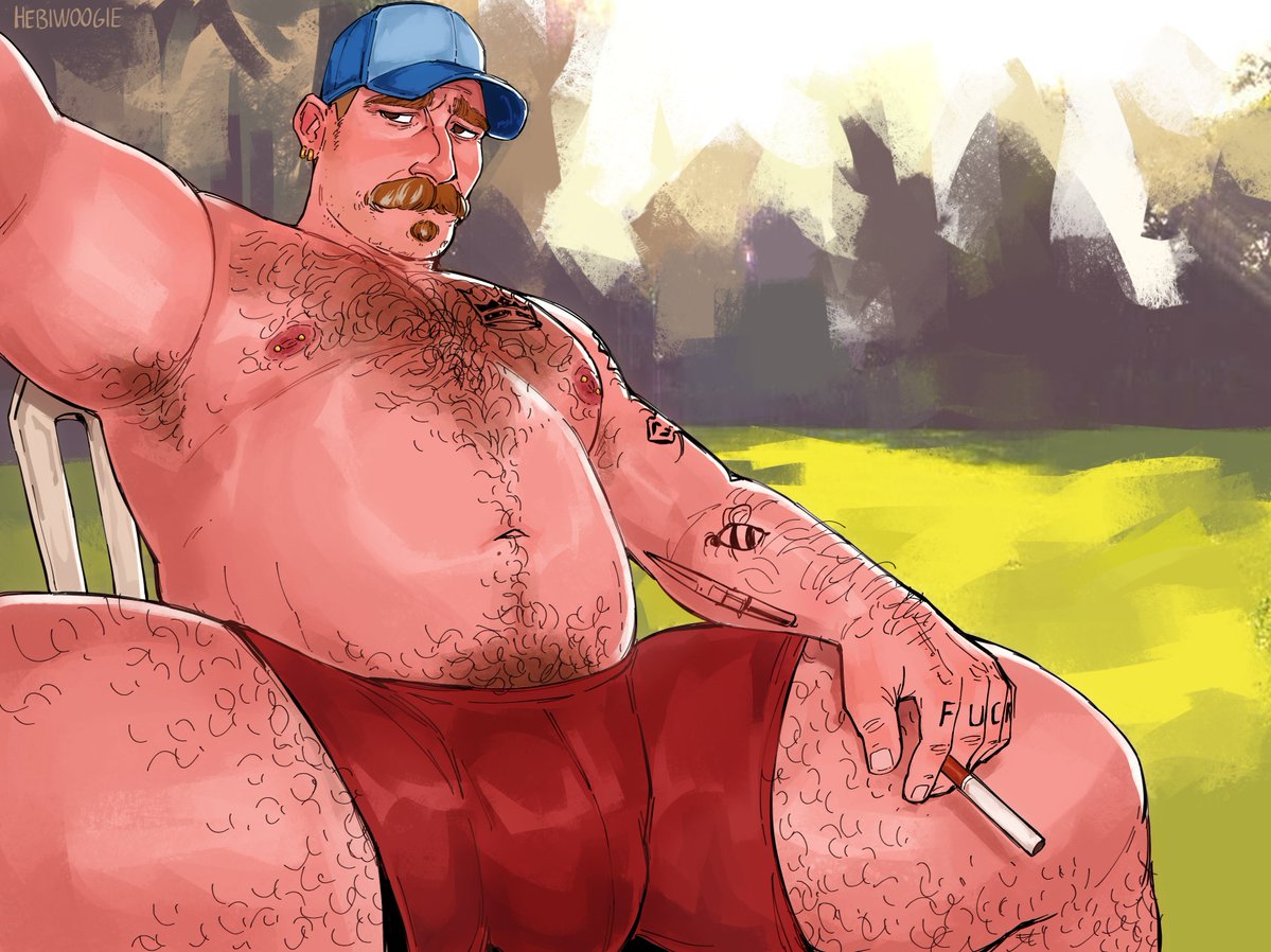 hebiwoogie's tweet photo. frontyard beefcake https://t.co/s3HM7ThlA9