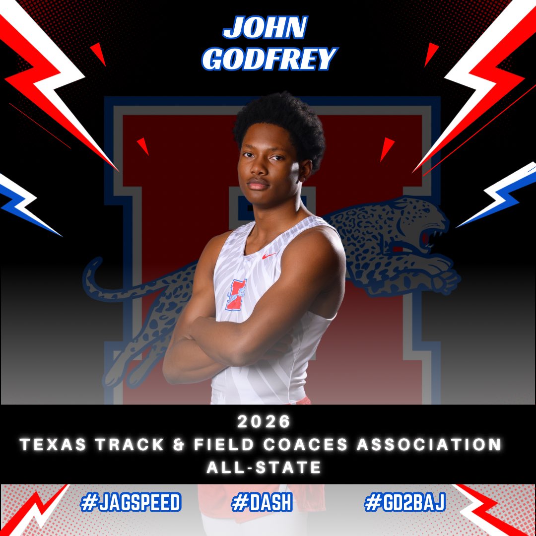 mhhstrack's tweet photo. Congrats to Boys 4x1 team of Za’Ko Davis, Aaron Cowans, Martial Tchimou &amp; John Godfrey, who were recently named to the 25-26 @TTFCA All-State Team! 

-3rd at State
-School &amp; MISD record time of 40.81!

#JagSpeed #DASH #GD2BAJ #MISDProud 

@MISD_Athletics @MidloMirror https://t.co/1NwsRns0wQ