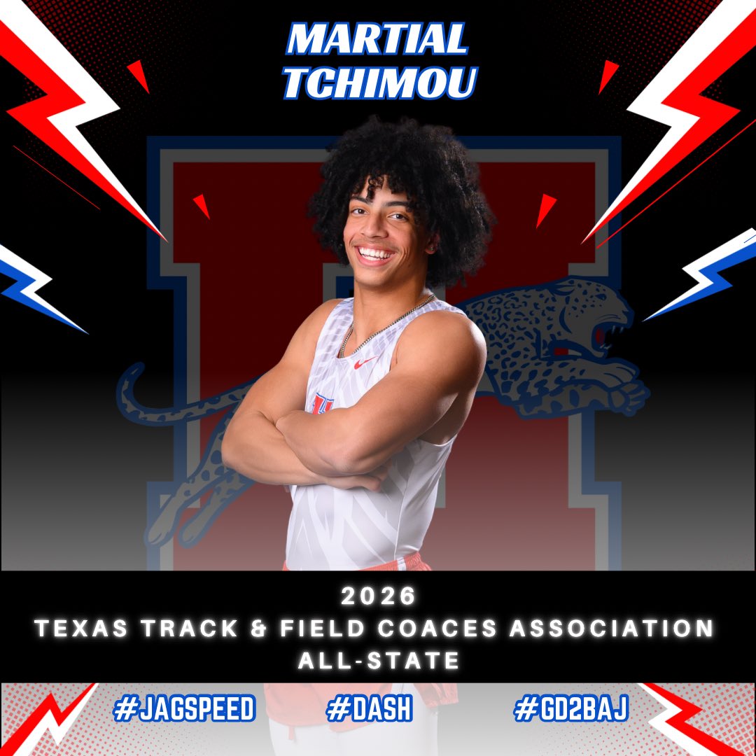 mhhstrack's tweet photo. Congrats to Boys 4x1 team of Za’Ko Davis, Aaron Cowans, Martial Tchimou &amp; John Godfrey, who were recently named to the 25-26 @TTFCA All-State Team! 

-3rd at State
-School &amp; MISD record time of 40.81!

#JagSpeed #DASH #GD2BAJ #MISDProud 

@MISD_Athletics @MidloMirror https://t.co/1NwsRns0wQ