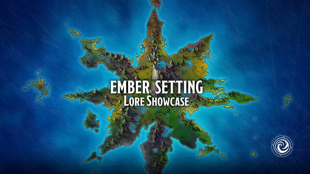 FoundryVTT's tweet photo. We have a wonderful livestream from Caeora - our Art Director and Lorekeeper for Ember - presenting an overview of some of the Ember setting's fascinating foundation of worldbuilding and lore.

Starts in 10 minutes on https://t.co/MKJHVY196n

Come learn some secrets of Ember! https://t.co/6yAYZDkHaf