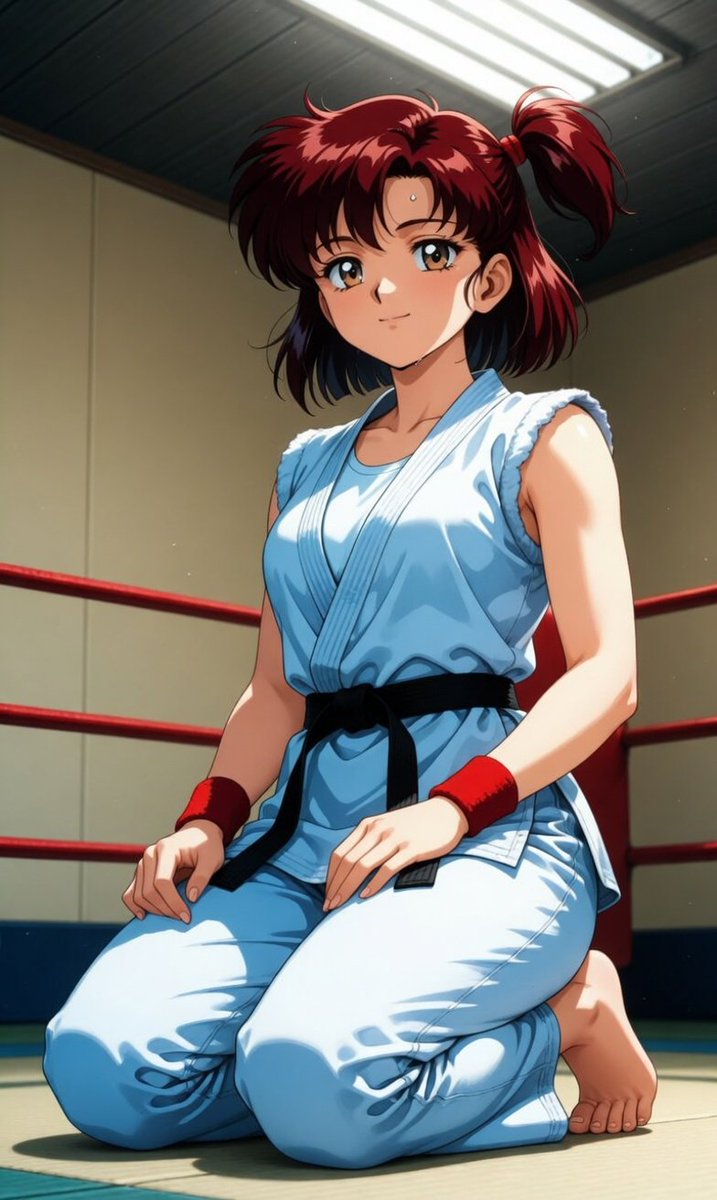 HiramYagami's tweet photo. Ryoko Izumo 80's style.🥋❤️🌹🥰
#ワールドヒーローズ #worldheroes #neogeo #adk #SNK #Gamest #snkplaymore #RyokoIzumo #出雲良子 https://t.co/xy6wxpblL5