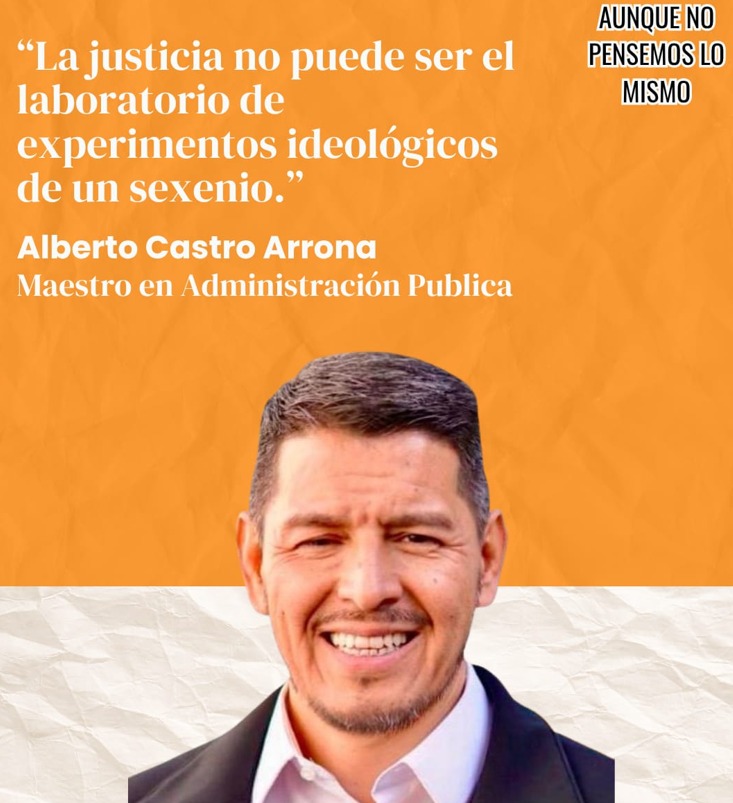 ArronaCastro's tweet photo. Morena quiere remendar su improvisada reforma judicial. Posponer la elección a 2028 es razonable, pero no resuelve, la captura política del Poder Judicial. La justicia no es laboratorio para caprichos sexenales #FuerzaArrona #Súmate @MovCiudadanoMX   https://t.co/v3mA16GEGK https://t.co/mwsydUa8hV