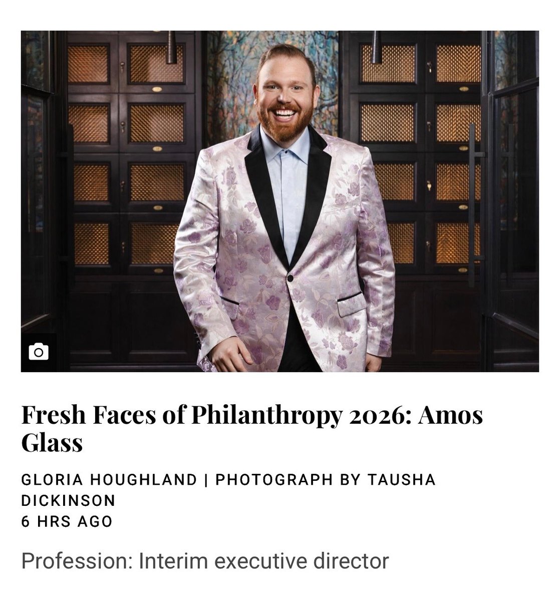 nashrep's tweet photo. Our Interim Executive Director, Amos Glass, is a Fresh Face of philanthropy in nFocus Magazine!  Pick up a copy, or check it out online at https://t.co/vDB7CPkSv6. https://t.co/uV7lPJC5fk