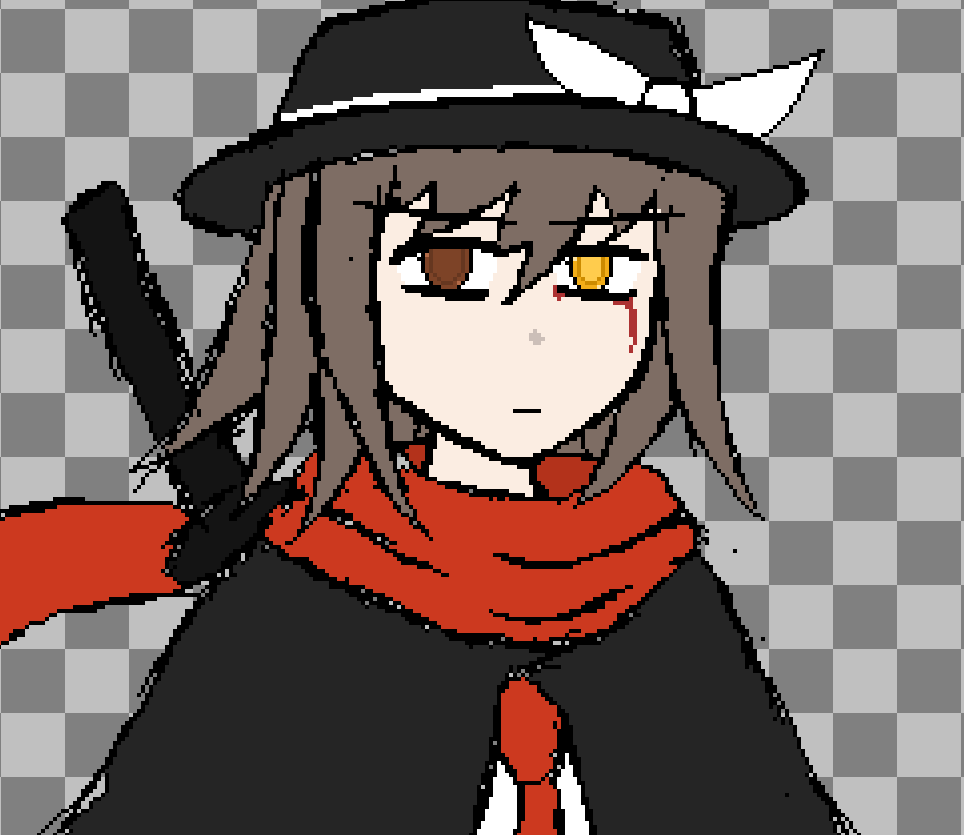 _Lynue's tweet photo. #東方 #indiegame #pixelart #秘封倶楽部  #宇佐見蓮子
Whenever I finish a drawing, I always feel I’ve done a good job; Only after I’ve cooled down do I discover the flaws. Some pieces I was once satisfied with now feel entirely unremarkable. This cycle will continue,but I am happy. https://t.co/Ov094F9Jpb