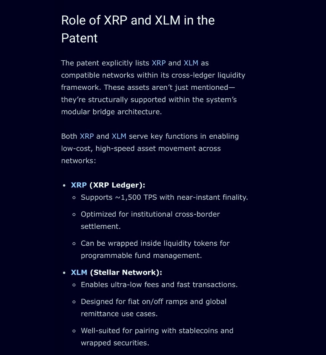 VALELORDX's tweet photo. DTCC LIQUIDITY COINS: PPL will see this,then talk crazy for views cause they’re a bunch of clout bozos. ORACLE has to clean it up. 

1.  $XRP WILL BE INSTITUTIONALIZED CROSS BORDER SETTLEMENT

2. $XLM PAIRING STABLECOINS

YOU NEED BOTH. DIVERSIFY. https://t.co/zC5biP0Hss