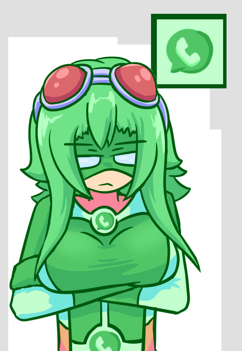 CienceReiner's tweet photo. megpoid gumi invencible whatsapp or something idk https://t.co/NsF4Bbs0KE