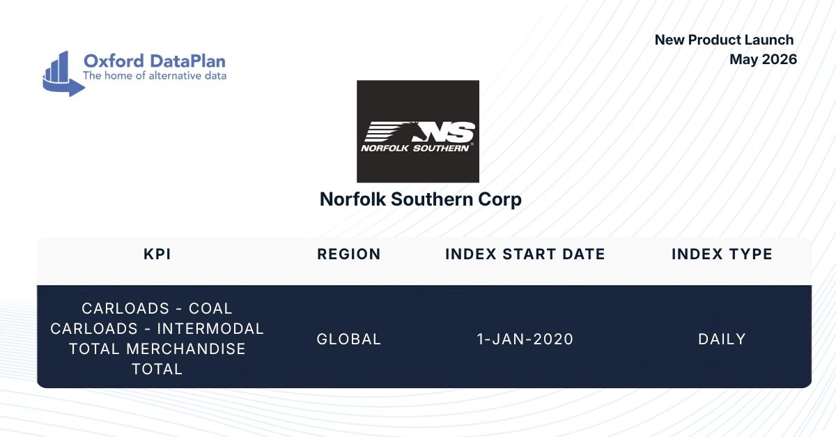 OxfordDataPlan's tweet photo. 🚀 New Product Launch | Norfolk SouthernCorp

Oxford Data Plan is expanding its transportation and logistics coverage with another product launch with Norfolk Southern dataset.

Talk to us:
📩 sales@oxford-dp.com
🌐 https://t.co/xzUPRxFKnX https://t.co/UfhFSXHuLU