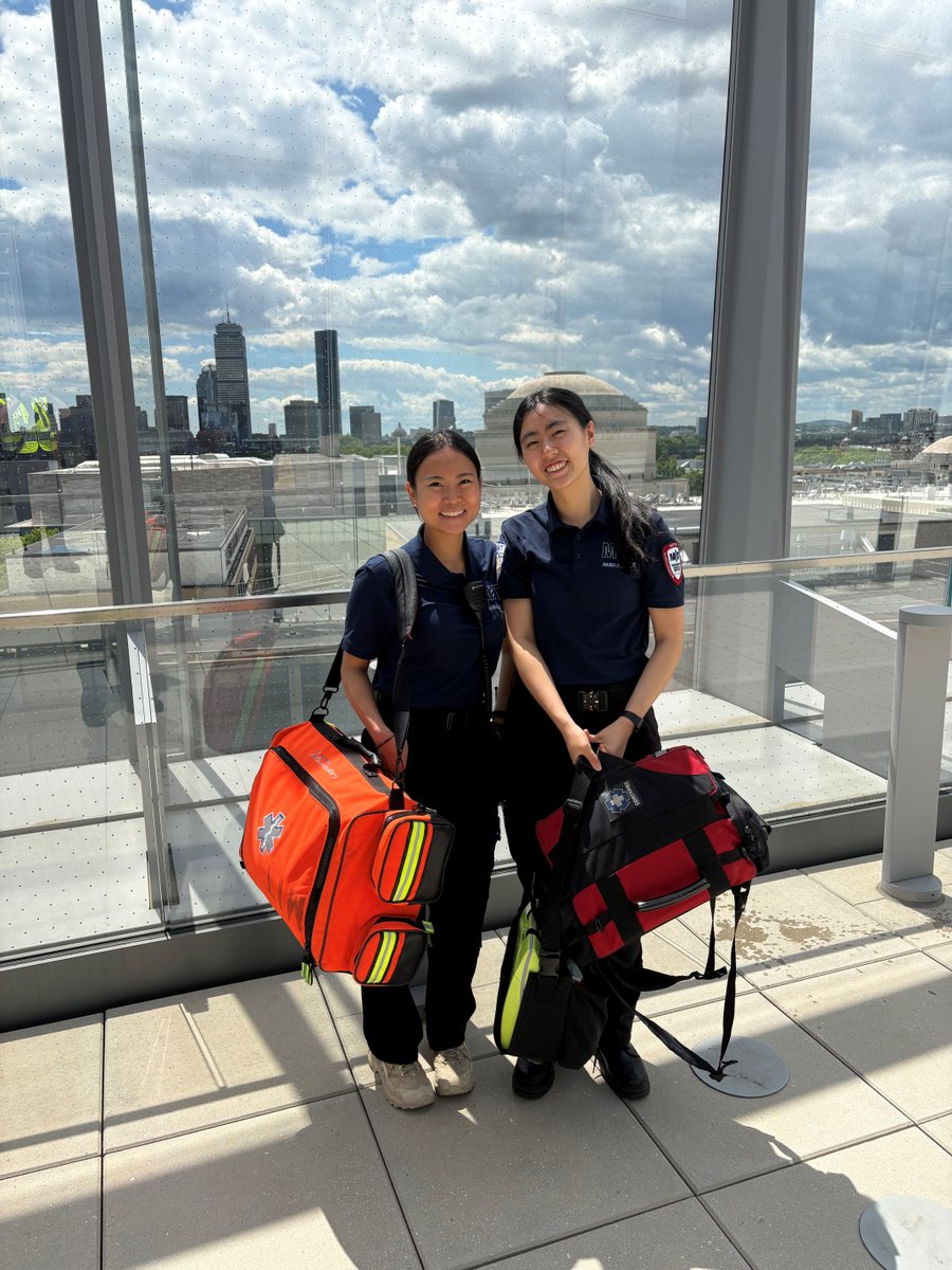 MITPolice's tweet photo. The crew from MIT EMS has been hard at work throughout commencement week helping support the MIT community. We appreciate everything they do behind the scenes to help. https://t.co/2lBBfDq7Lk