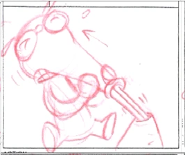 BASBAA12's tweet photo. DYK that some of sniffles' early storyboards show him with a mouth under his snout? (boards by kenn Navarro I'm pretty sure) #htf #happytreefriends #htftwt https://t.co/iqB2wkscOT