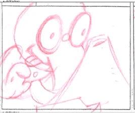 BASBAA12's tweet photo. DYK that some of sniffles' early storyboards show him with a mouth under his snout? (boards by kenn Navarro I'm pretty sure) #htf #happytreefriends #htftwt https://t.co/iqB2wkscOT