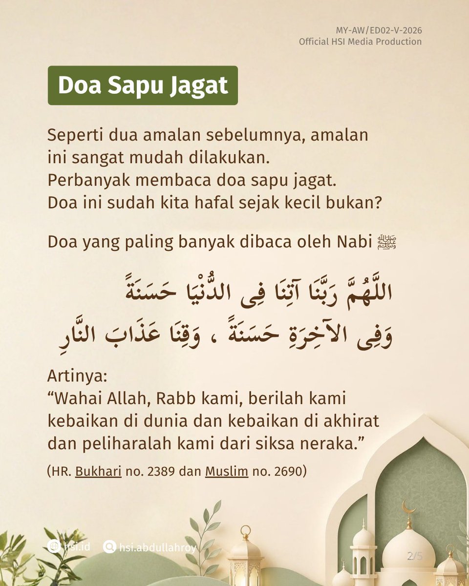 hsiabdullahroy's tweet photo. Inilah salah satu tanda kasih sayang Allah yang sering kita abaikan. 
Memberikan kesenangan di hari raya dan menebarkan pahala bagi yang melaksanakan amalan less effort ini. https://t.co/r3dlFdG3hr