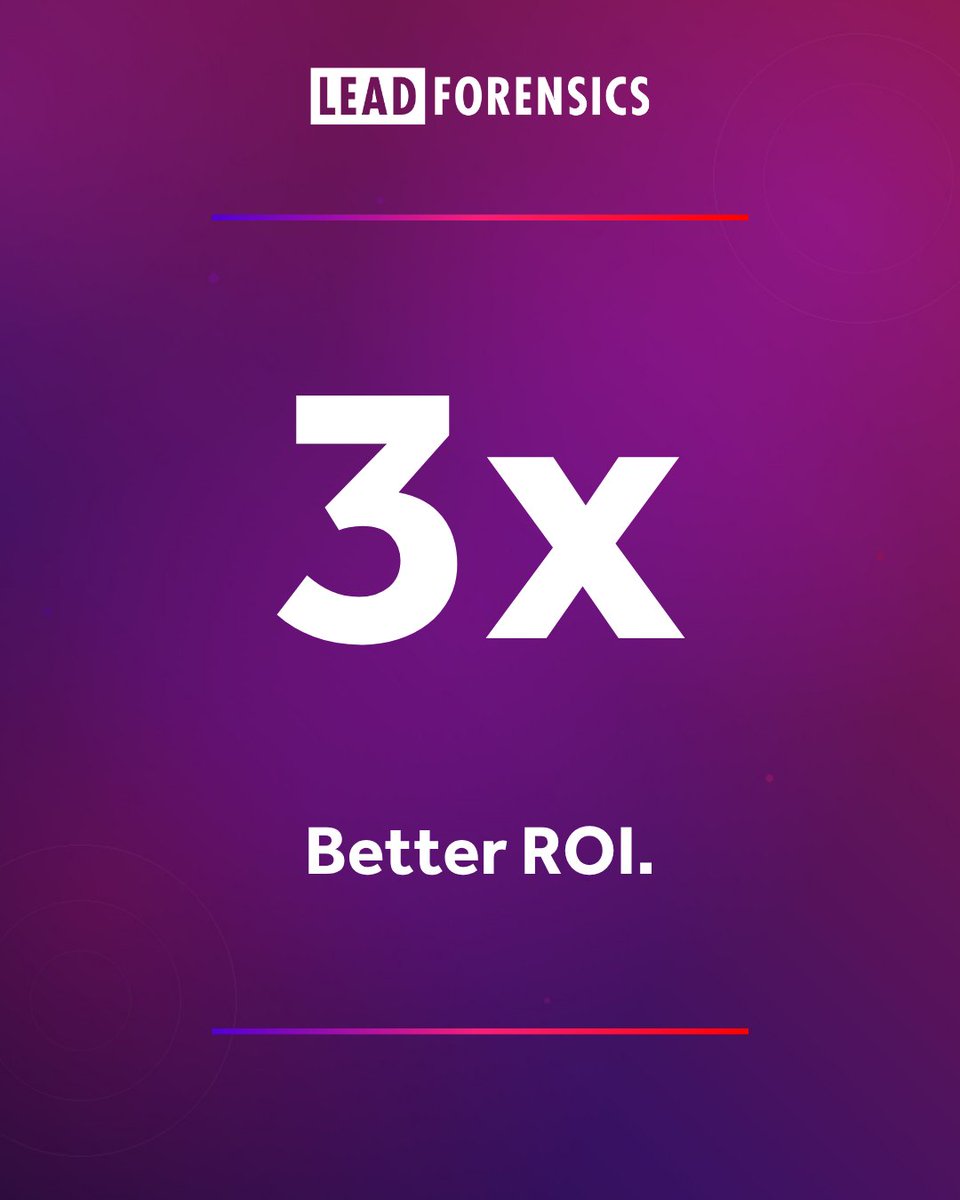 LeadForensics's tweet photo. 40% more leads. 50% faster follow-up. 3x ROI on PPC.

That's what Paragon Marketing is delivering for their clients with Lead Forensics. 

Read the full case study 👉 https://t.co/zm5foLoR1s

#LeadForensics #B2BLeadGen #CustomerStory #PPC #SalesResults #LeadGeneration https://t.co/8A6XQVdHXX