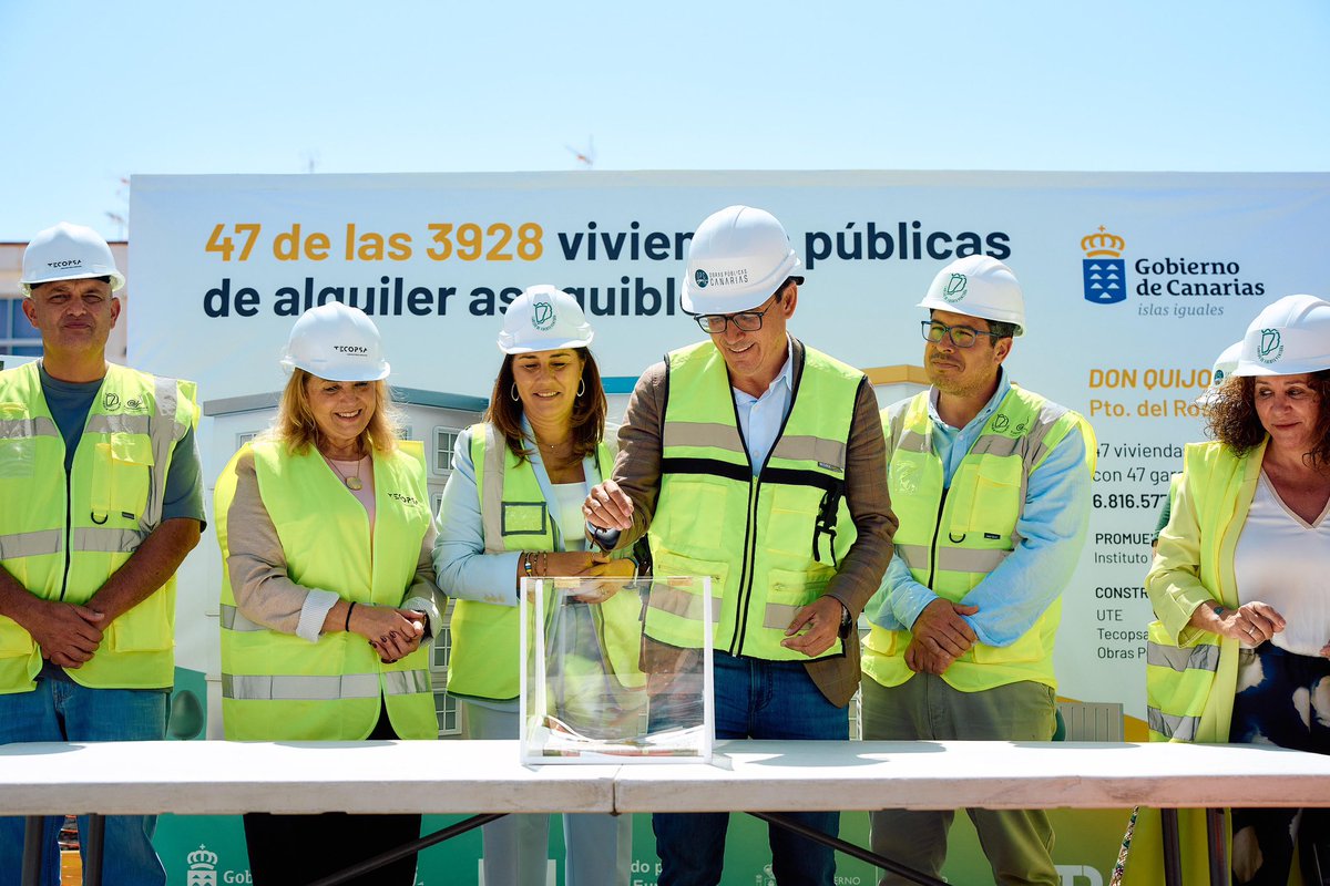 ViviendaCanaria's tweet photo. ⚪️ℹ️ Esta nueva promoción permitirá recuperar la construcción pública de vivienda en el municipio tras más de una década sin nuevas promociones protegidas.

🔗 Más información ⬇️
https://t.co/uliMm7HeAF https://t.co/mPSZ9PQIZM