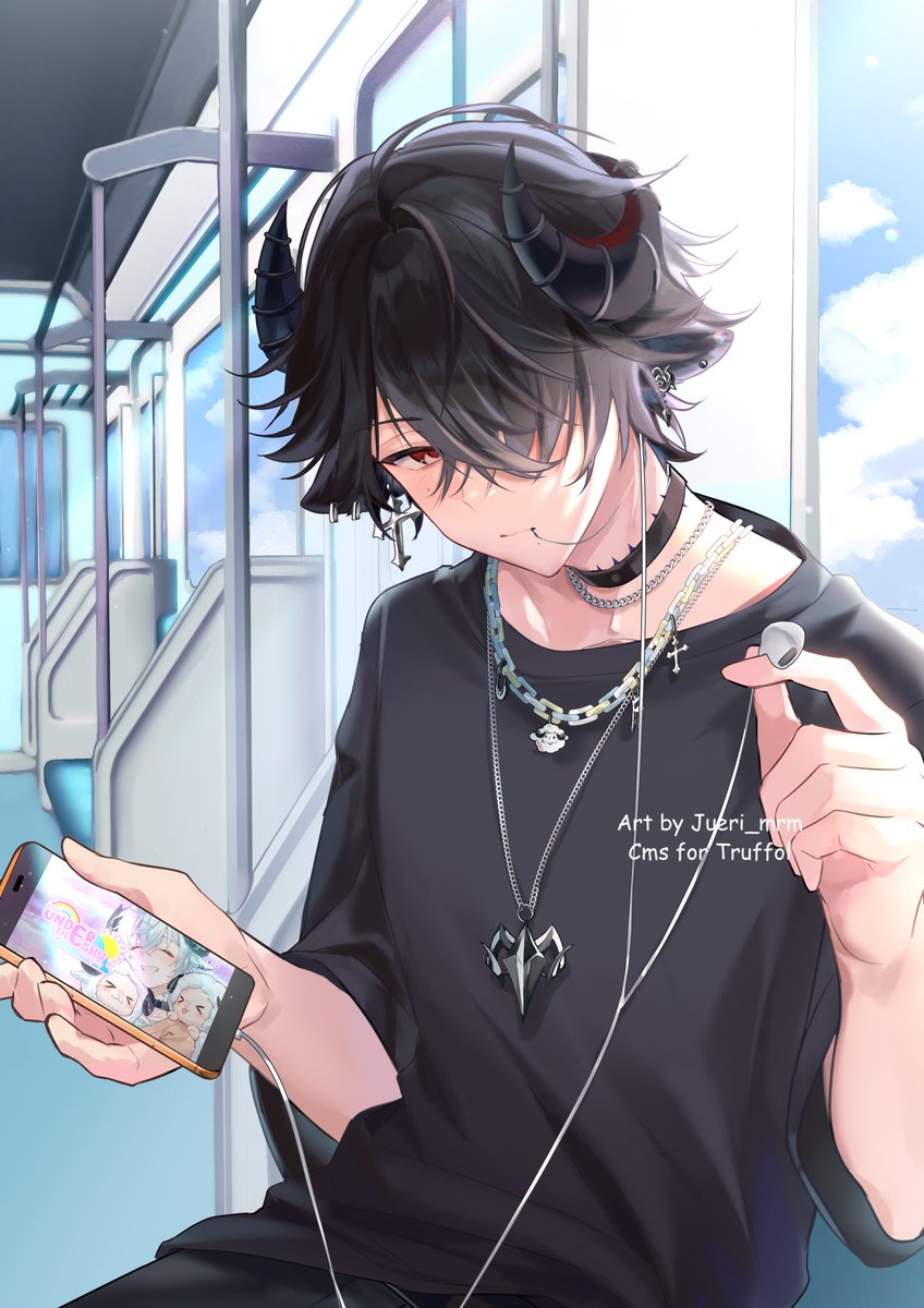 Truffol's tweet photo. 🐏🎧🐑🖤🚋

Art by @/jueri_mrm 
Cms for me
#BaabelArt 
#BaabelLamb https://t.co/5qelaSdFM8