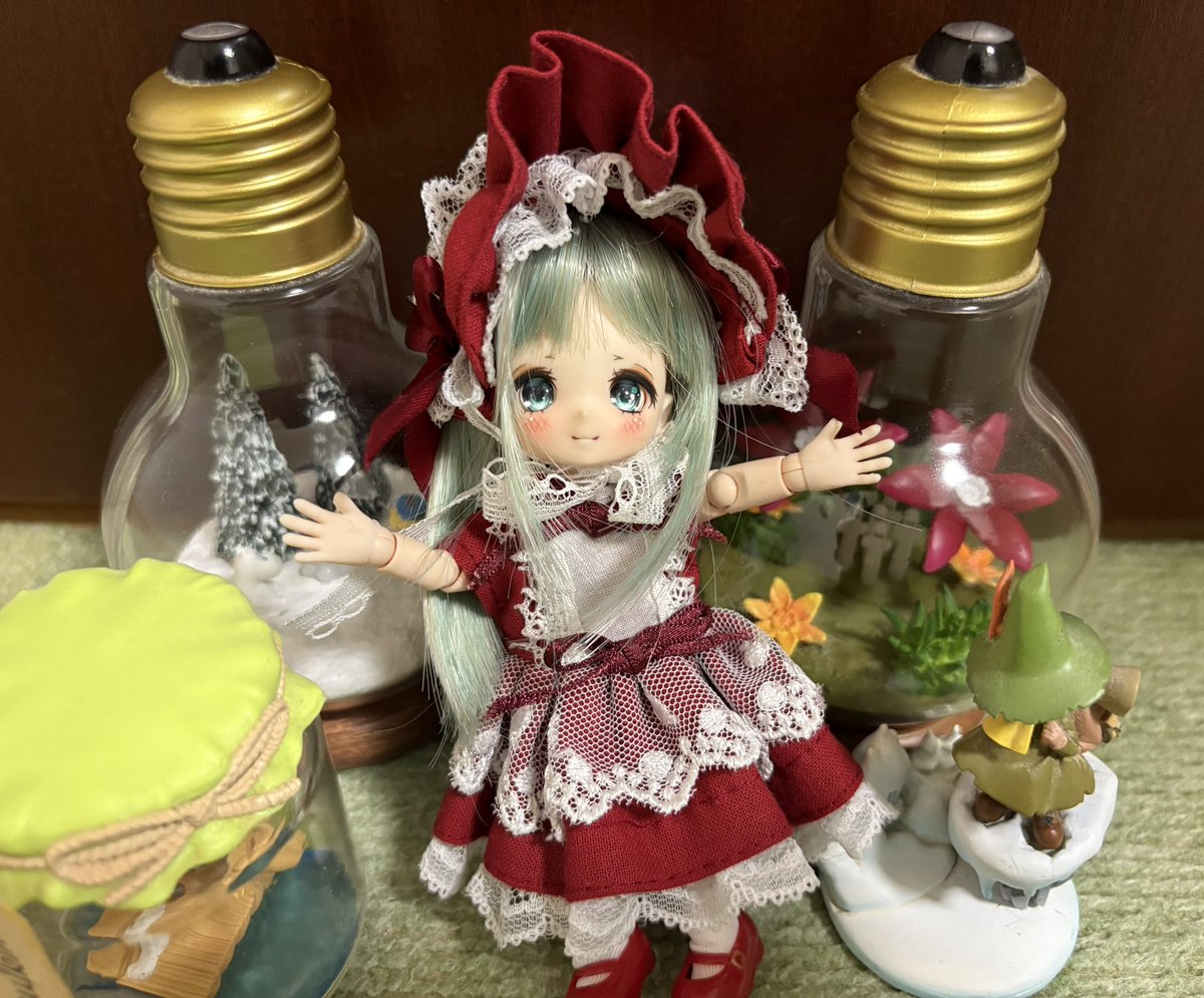 ムーミン大好きマオちゃん🦛🪵🌲 #あまむす #ミニスウィーツドール