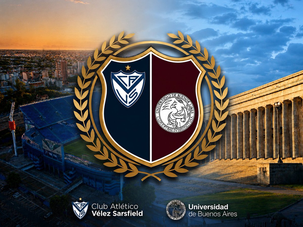 sabadovelezok's tweet photo. 🤝 Histórico: #Vélez y la UBA firman un convenio de colaboración institucional sin precedentes.

🏡 Para el 'Fortín', un paso que reafirma una identidad que trasciende lo deportivo: el club continúa consolidándose como institución modelo en Argentina y Sudamérica, comprometida con la educación, la inclusión y la generación de oportunidades.

🫂 Este acuerdo representa mucho más que una firma: es la unión entre dos entidades emblemáticas de nuestro país, que proyecta un futuro de crecimiento a la par, basado en el conocimiento, los valores y el compromiso social.

🔎 ¿En qué consiste? Este trato permitirá que el Club y la Universidad desarrollen e impulsen en conjunto programas educativos, capacitaciones, cursos, diplomaturas, asesoramientos, actividades académicas, relevamientos y otras acciones sociales que beneficien tanto a la Comunidad Velezana como al entorno social en general.

🔝 La importancia de este arreglo para Vélez es sustancial, ya que el club sigue consolidando una visión que va mucho más allá del fútbol, reafirmando su involucramiento con la formación y la profesionalización del capital humano en todo sentido.

Deporte y educación caminando juntos. Un convenio histórico que potencia el presente y construye el futuro de Vélez 💙💪