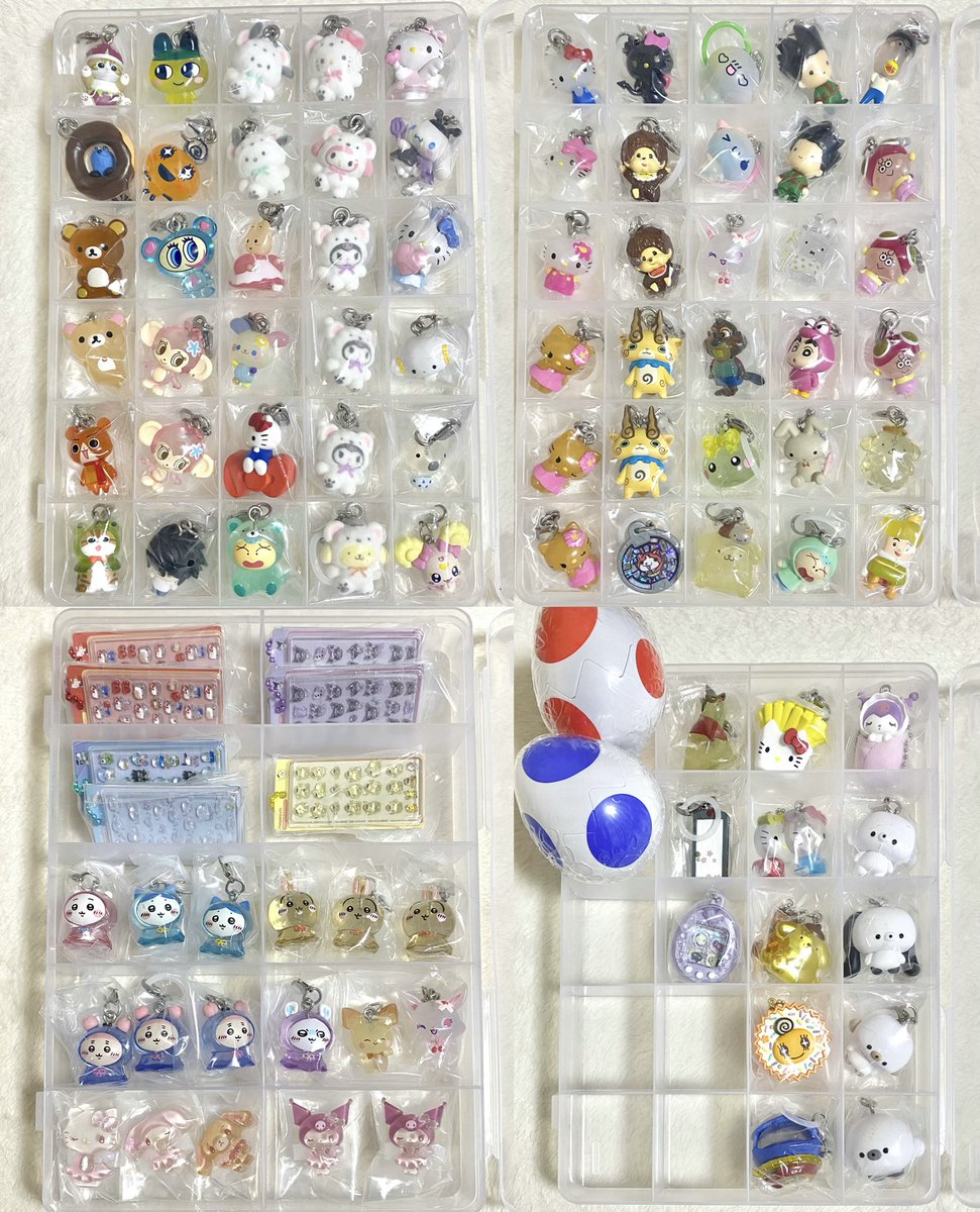 024sn's tweet photo. めじるしアクセサリー ガチャガチャ 交換 サンリオ たまごっち ふわふわスノー シュガーバニーズ シュガバニ ハローキティ ハンターハンター ボンドロチャーム クレヨンしんちゃん ポムポムプリン はなかっぱ クリスタル ヨッシー ちいかわ ジェリーデコバンド

【譲】1~3枚目

【求】4枚目(🎀優先) https://t.co/MJgyQlTwYj