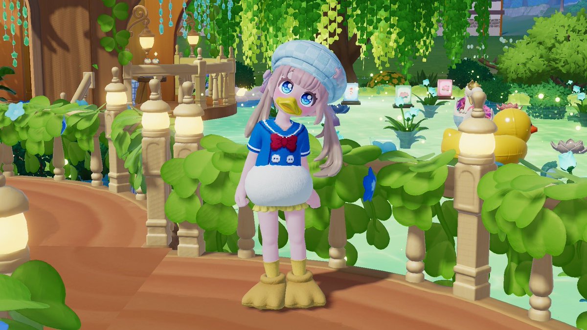 ハートピアのアヒル出るの分かった時から 作りたいと思ってたんだよね