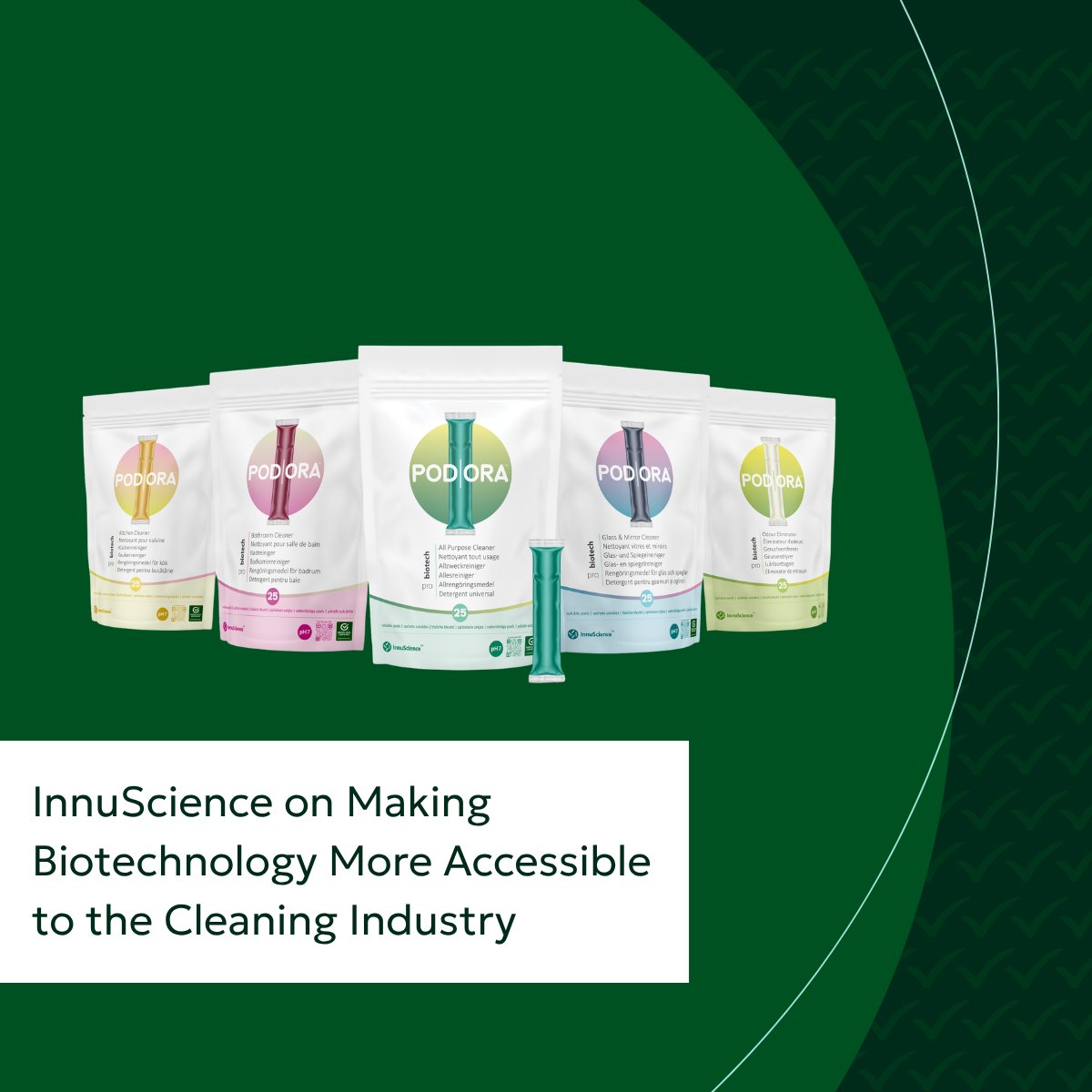 GreenSeal's tweet photo. In our latest company spotlight, we speak with InnuScience marketing director Dominic Coupal about bringing nature into cleaning and how the company is making biotechnology more accessible to the industry. 

Read it here: https://t.co/5MsxSHwd9v https://t.co/2PnIJEXio6