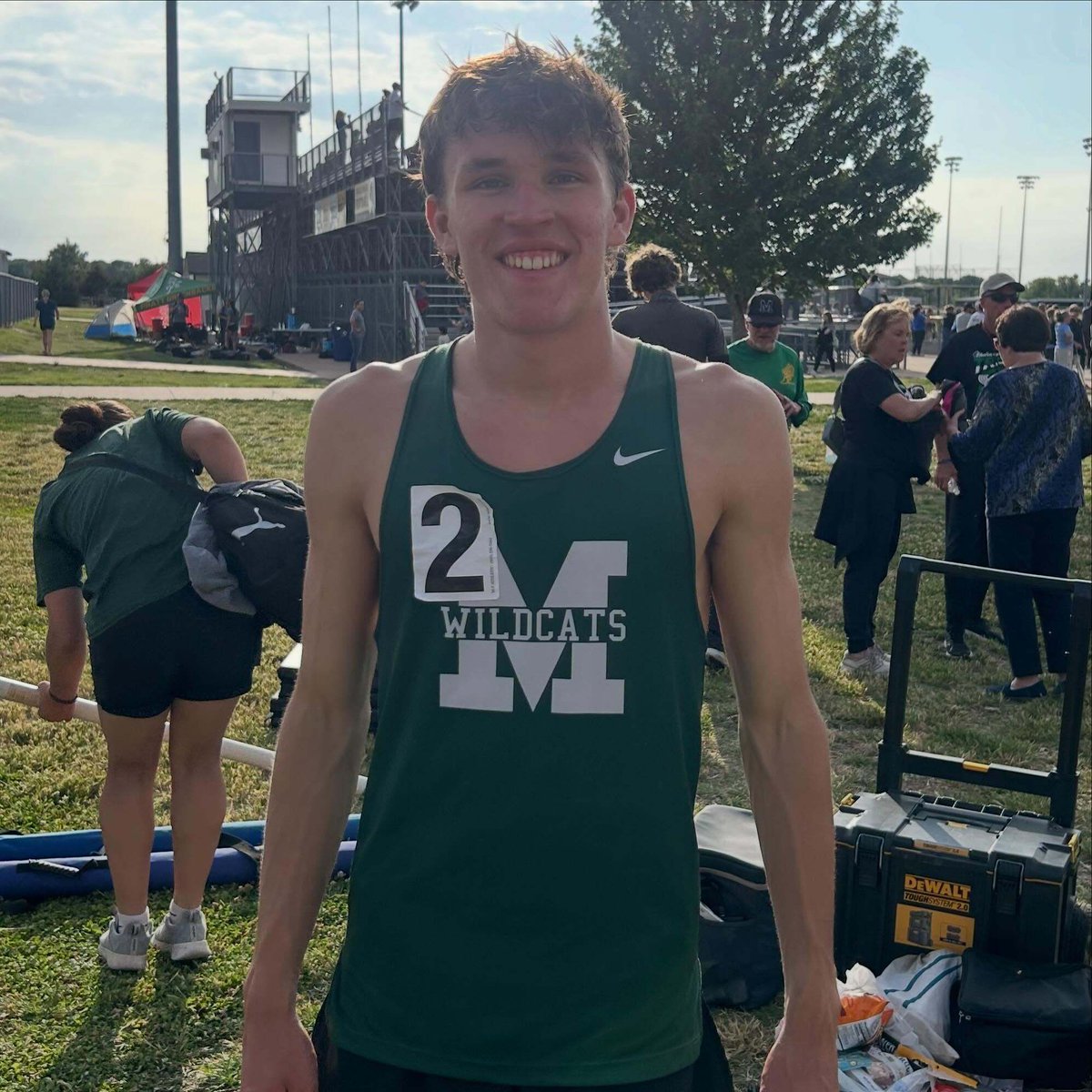MulvaneSports's tweet photo. 🏃‍♂️ STATE TRACK SENDOFF today at 1:30 PM in front of the high school! Come on out and help send off the track qualifiers to State! The Cats will be heading to WSU Stadium today for a walk-through. The State meet is Friday &amp; Saturday. Let's go, Wildcats!! 💪 https://t.co/DF3vZcdFdL