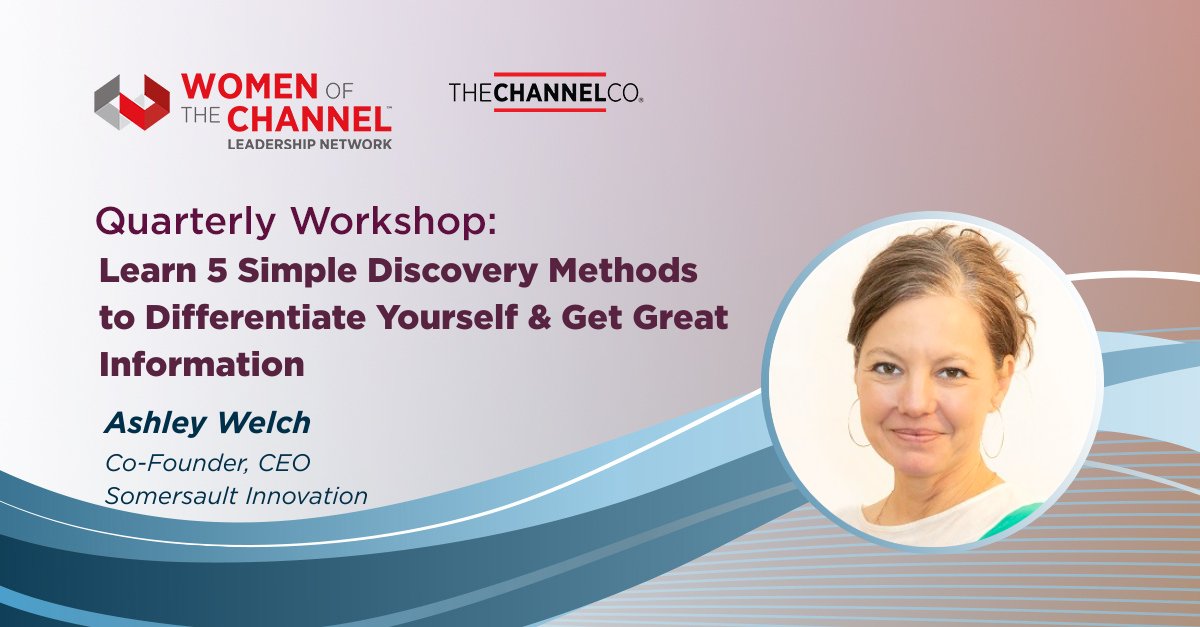 WOTChannel's tweet photo. ⏰ One week left to register!

Join our June 4 Quarterly Workshop with Ashley Welch to learn 5 simple discovery methods to uncover deeper customer insights, build trust &amp; stand out.

 🕦 June 4 | 11:30 AM EDT

Register now! https://t.co/cxpu0fvBcN https://t.co/ibrd2tvSuf