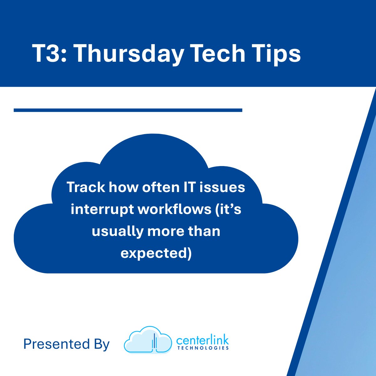CenterlinkTech's tweet photo. Your team shouldn’t be fighting technology to do its job.

Slow systems and recurring issues quietly drain productivity every day.

In both dental and manufacturing environments, that adds up fast.

If your team is losing time to tech issues, let’s quantify it and fix it. https://t.co/9C0drqapOX