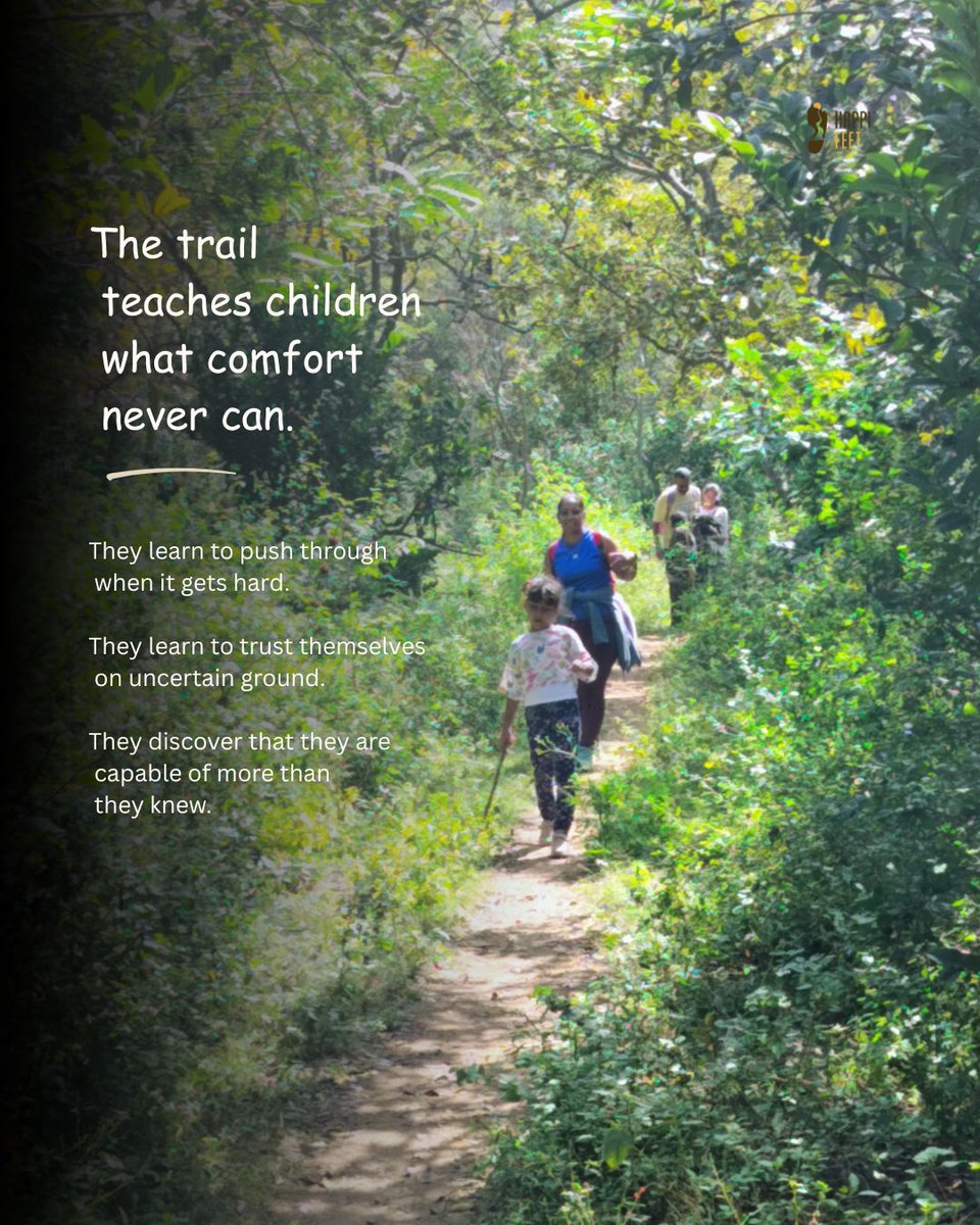happifeet5's tweet photo. 🌿 The trail teaches children what comfort never can.

Confidence. Curiosity. Trust in themselves.

#Happifeet #OutdoorChildhood #NatureForKids #Parenting #NatureWalk https://t.co/MbTaCsLcWN