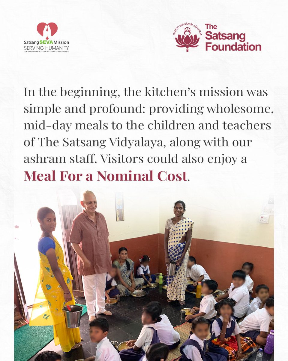 SatsangTweets's tweet photo. To support our #CommunityKitchen, please contribute at https://t.co/fk3AhGngos
To know more about #MadhuKiRasoi, write to connect@satsang-foundation.org. https://t.co/aug9Om9iiP