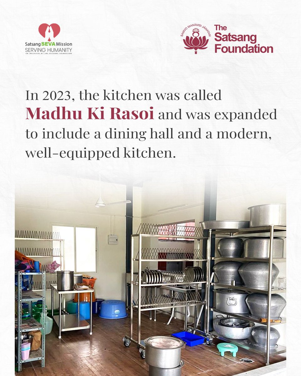 SatsangTweets's tweet photo. To support our #CommunityKitchen, please contribute at https://t.co/fk3AhGngos
To know more about #MadhuKiRasoi, write to connect@satsang-foundation.org. https://t.co/aug9Om9iiP