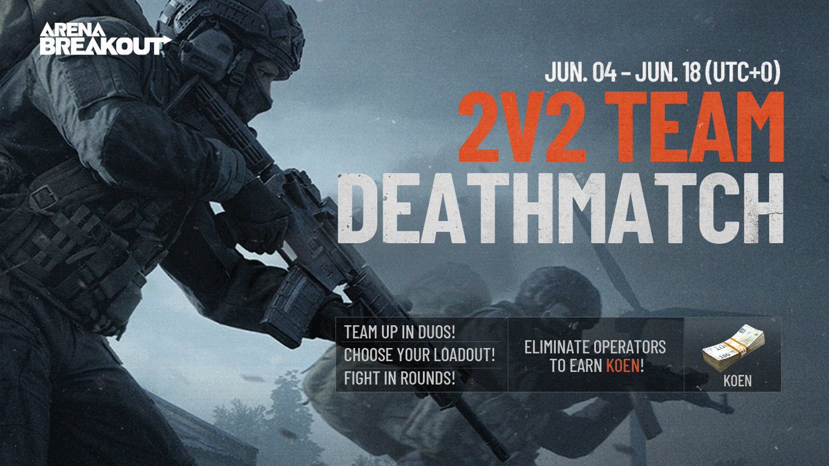 2v2 Team Death Match is back for a limited time!En...
