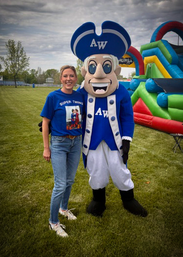 awgenerals's tweet photo. STAFF SPOTLIGHT: Andrea Riggenbach, Intervention Specialist at @awlshs organized this year’s senior picnic and breakfast.

As a veteran educator and AW parent, she strives to ensure every student is future ready -- and has fun at school.

Read more:
https://t.co/oi0t1oetdc https://t.co/opECV2iT9v