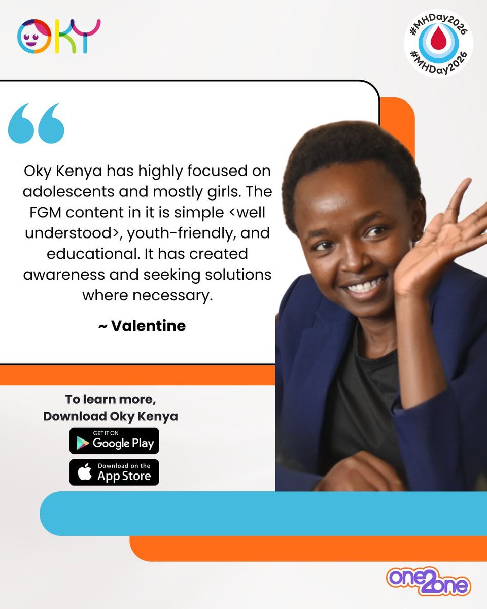 WeisikoJ's tweet photo. ##okykenya
#Periodpride
#HMDay2026 https://t.co/fPpVGgLa7E