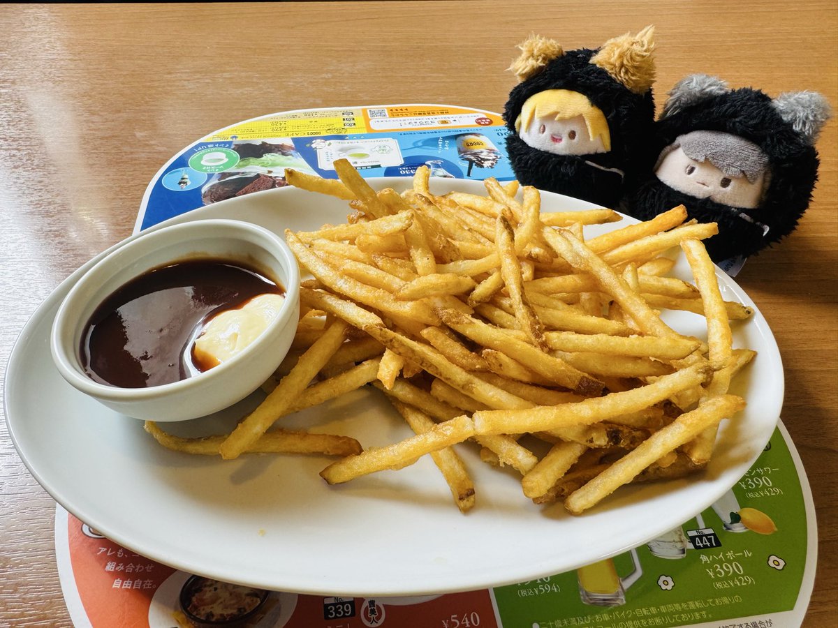 drawingpin173's tweet photo. 食べにいってきた！
ｺｺｽの🍟大好きなんだ🥰(行ったら必ず頼んでる)ハンバーグも熱々で美味しかった〜😋 https://t.co/8TeOPIwMZT