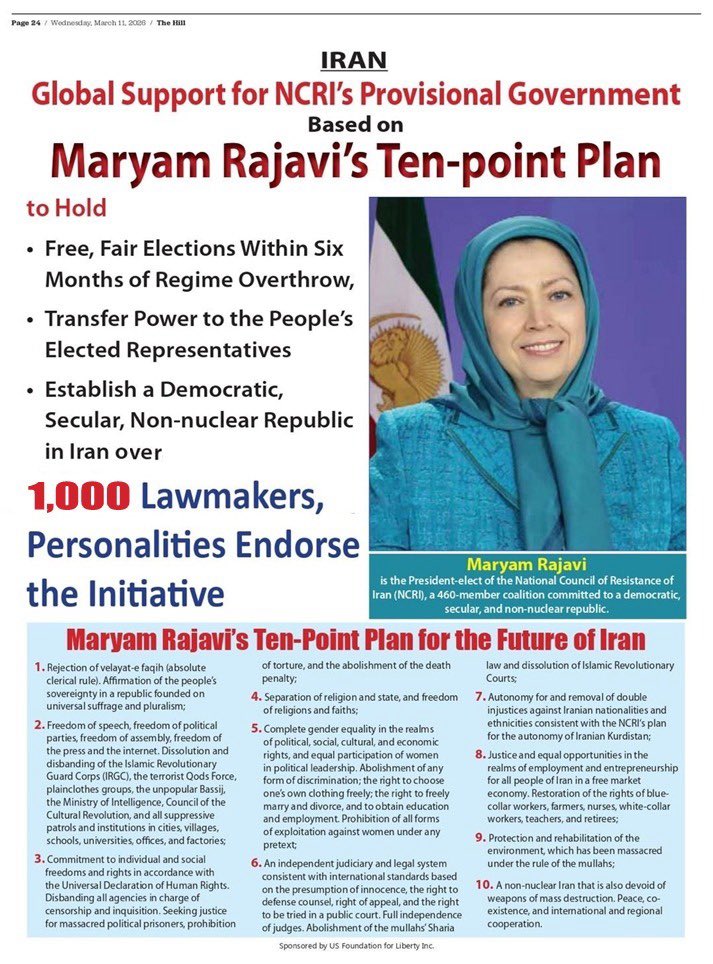 IAC_SC's tweet photo. Maryam Rajavi, Conference at the Canadian Parliament: “Freeing the world from the threat of religious fascism, which is the main source of insecurity, terrorism, and war, is a single, shared goal.”
#FreeIran10PointPlan https://t.co/gX1GpkzkMP
