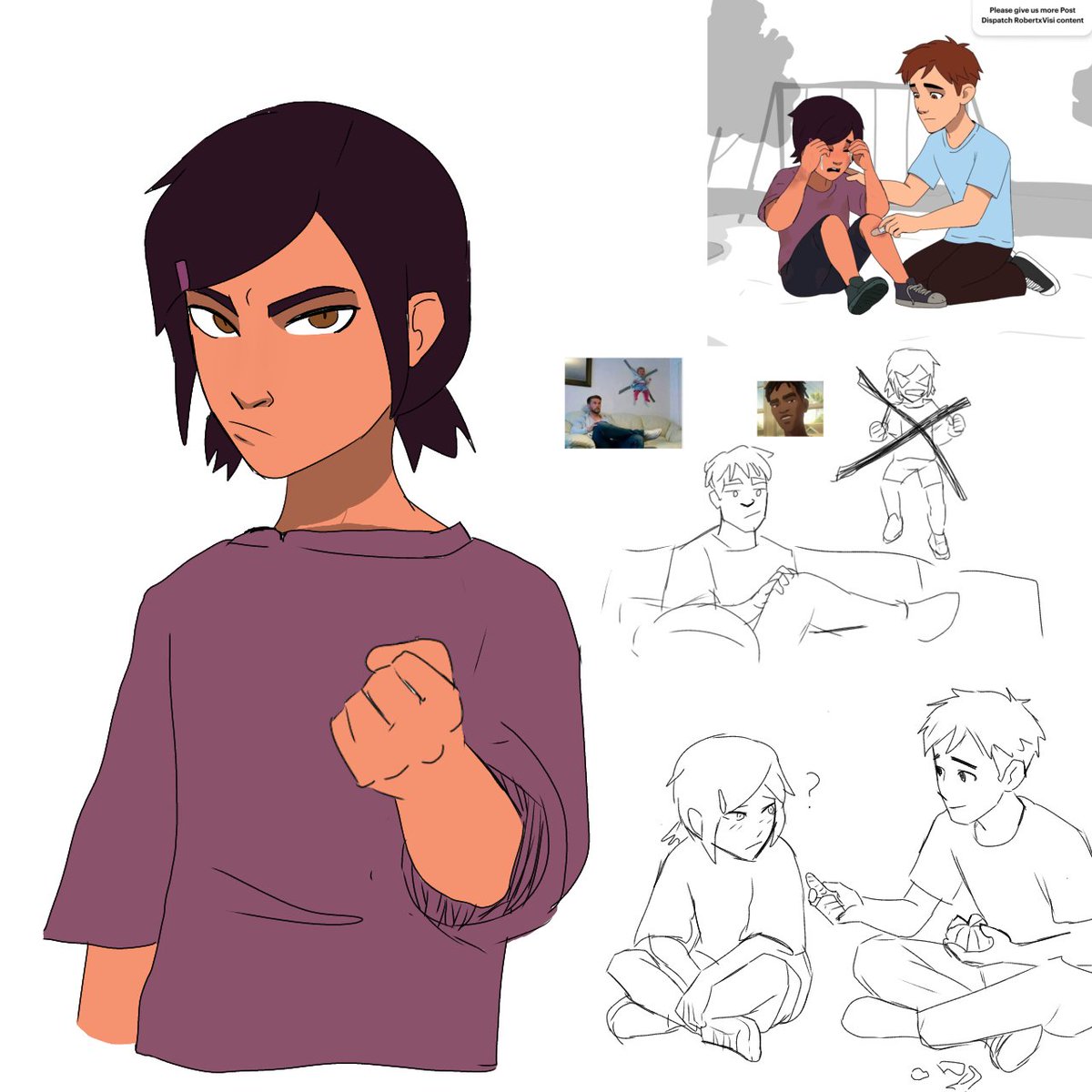 SafeForFaces's tweet photo. Quick sketch of young Invisigal

#invisigal #dispatch #invisimech https://t.co/pOkk5IQ1fb