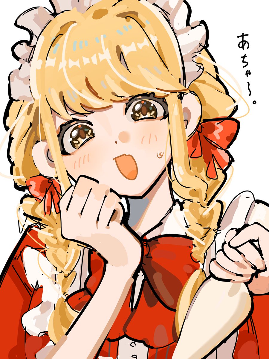 aominzu's tweet photo. 今日のワンドロはことね！
このスイパラ衣装可愛くて大好き。
#学マスFA　#藤田ことね https://t.co/eYB8eRvboR