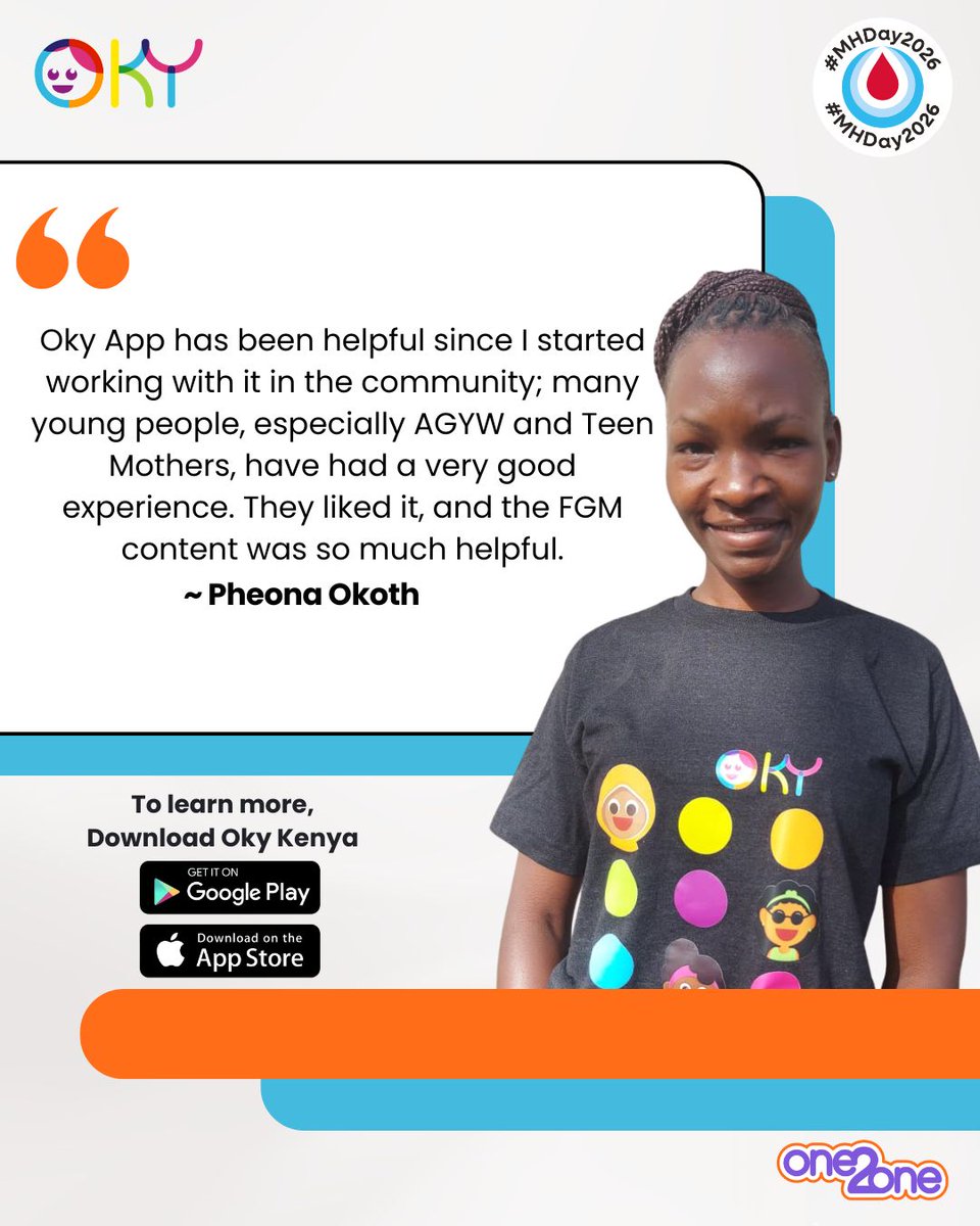 WeisikoJ's tweet photo. #Okykenya
#periospride
#MHDay2026 https://t.co/WugIZco9sU